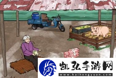 文字来找茬猪圈老人通关攻略