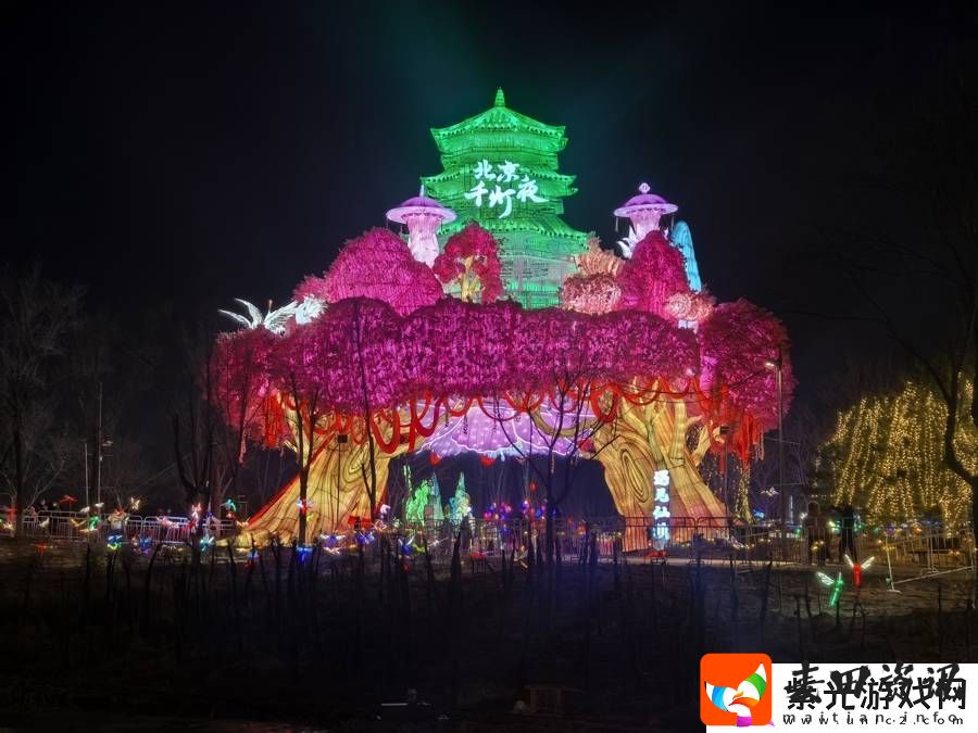 灯火璀璨不夜城