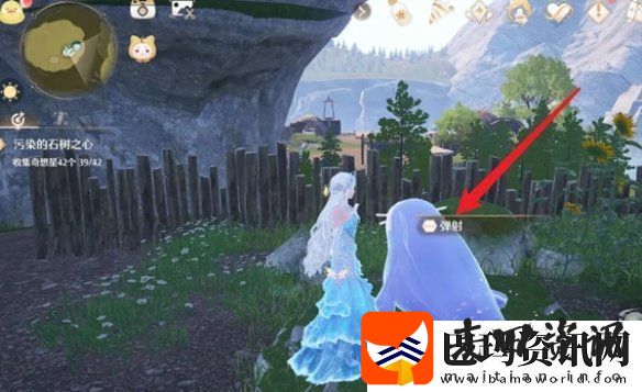 无限暖暖木桶荫地顶部传送点怎么激活