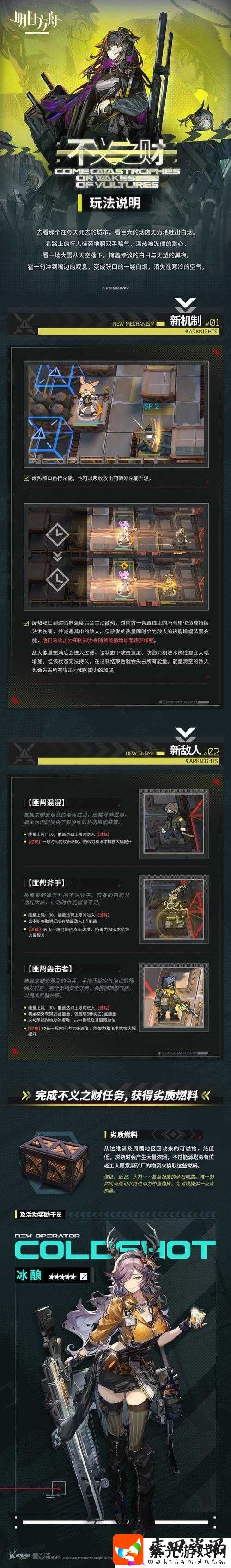 明日方舟SideStory全新章节
