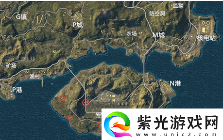 绝地求生刺激战场海岛野区降落位置地点推荐