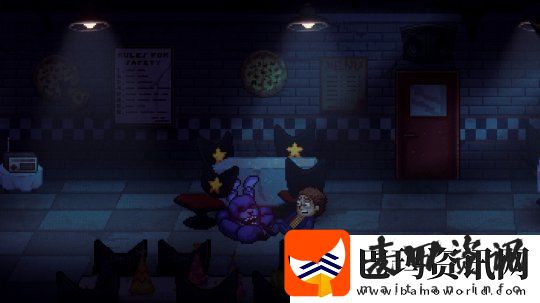 像素风格恐怖游戏玩具熊的午夜后宫走入深渊正式上线Steam平台