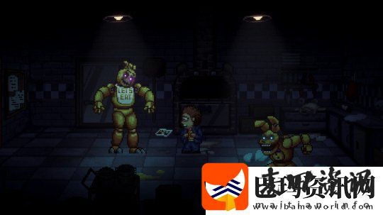 像素风格恐怖游戏玩具熊的午夜后宫走入深渊正式上线Steam平台