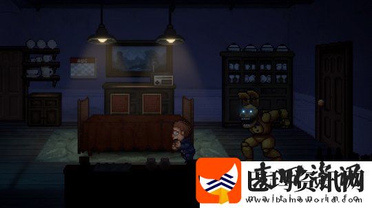 像素风格恐怖游戏玩具熊的午夜后宫走入深渊正式上线Steam平台