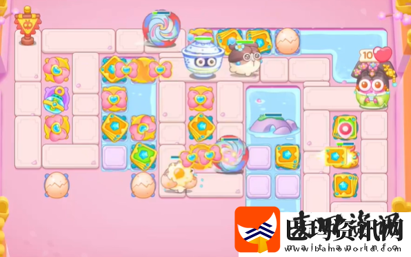 保卫萝卜4秋妃传第114关怎么过