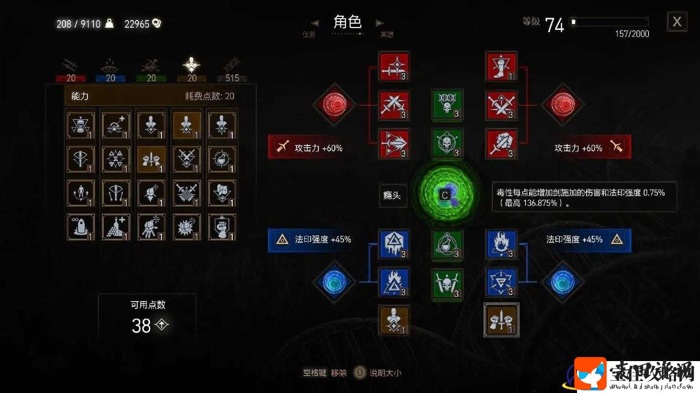 巫师3狂猎狼派加点攻略狼派技能加点推荐