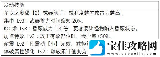 怪物猎人世界大锤上位怎么配装