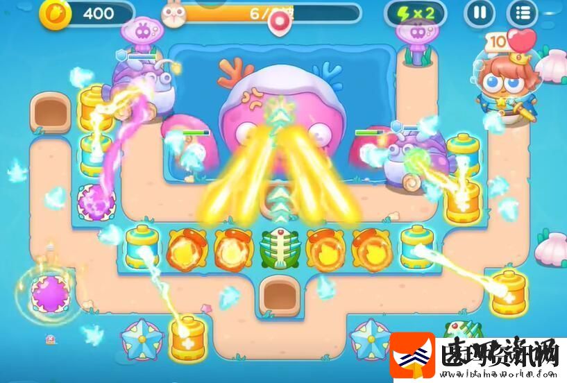 保卫萝卜4海的闺女第90关怎么过