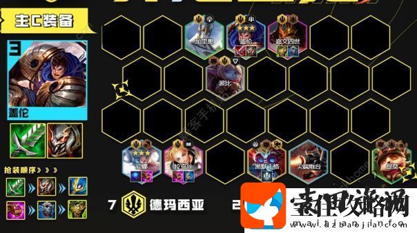 云顶之弈13.16开飚盖伦阵容搭配攻略