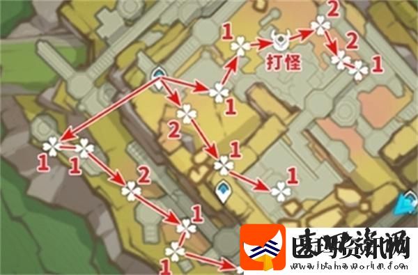 原神枯叶紫英在哪