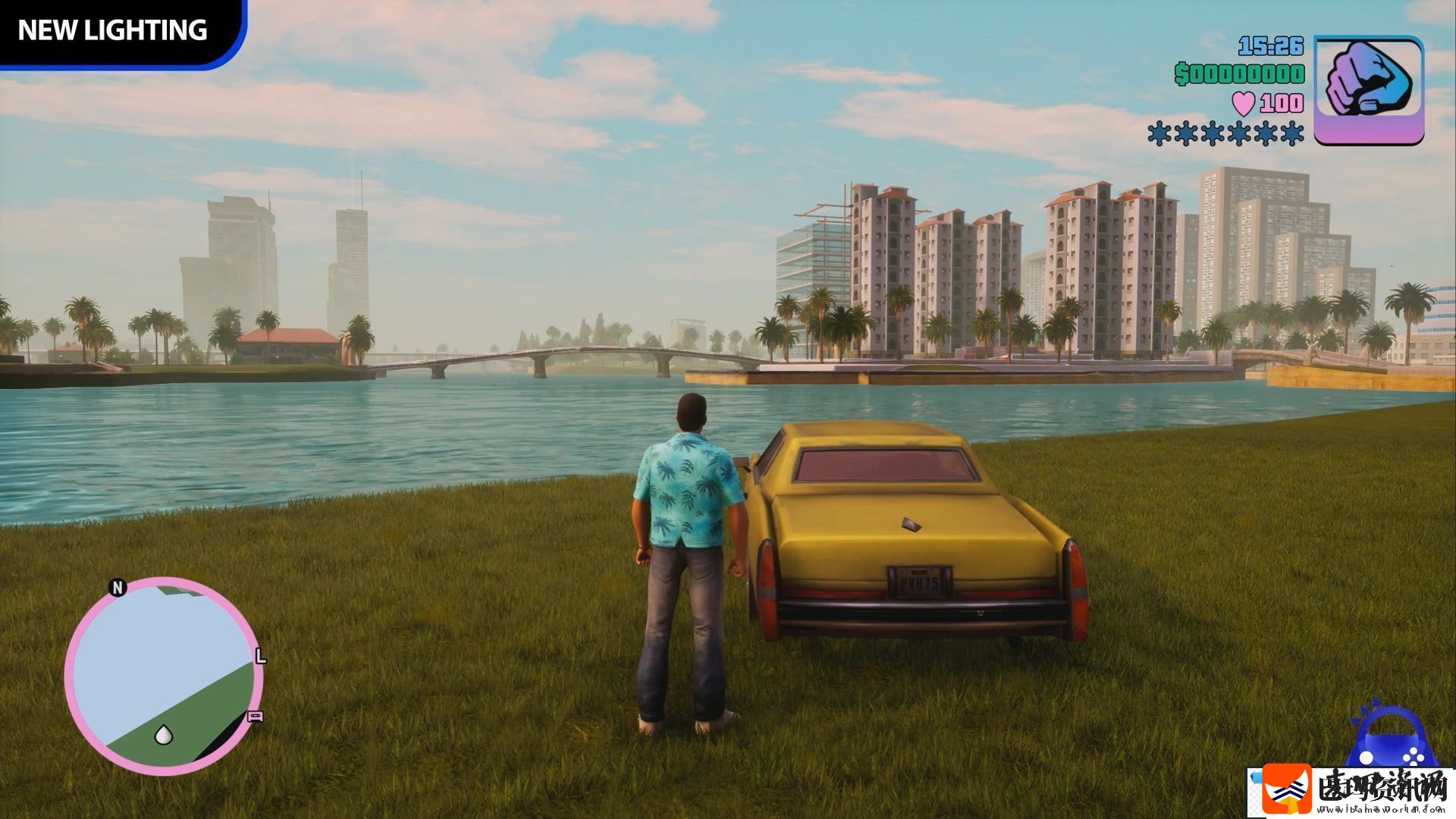 GTA三部曲更新后光照对比视频