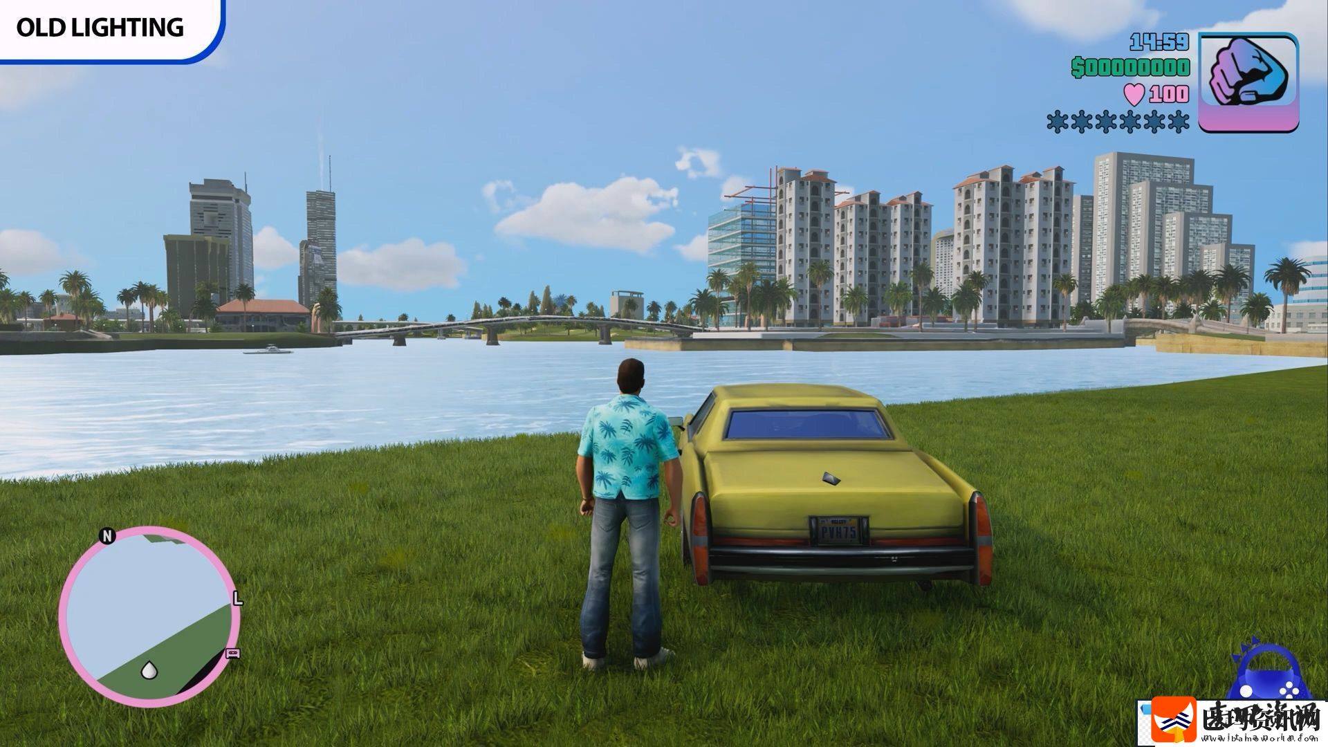 GTA三部曲更新后光照对比视频