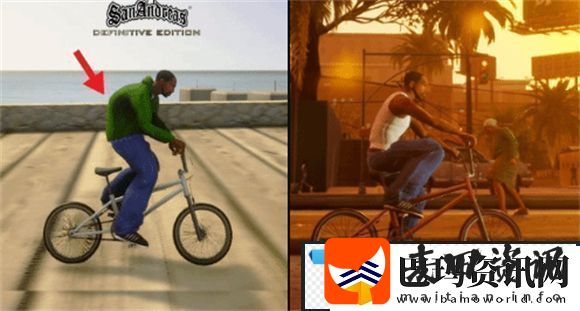 GTA三部曲更新后光照对比视频