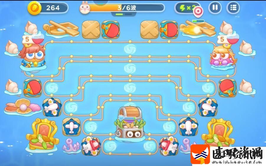 保卫萝卜4海的闺女第115关怎么过