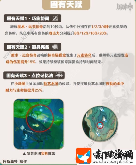 原神琳妮特技能介绍