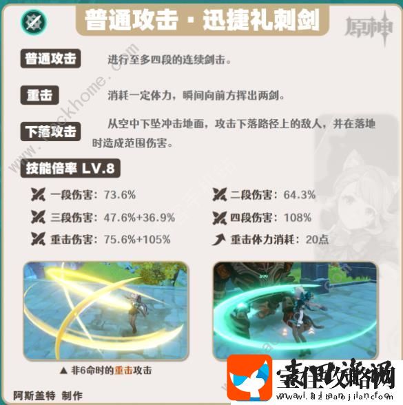 原神琳妮特技能介绍