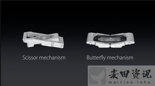 苹果MacBook蝴蝶键盘